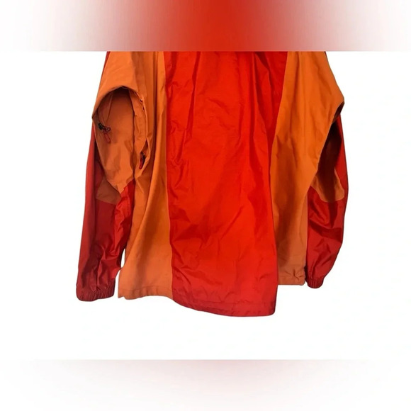L.L. Bean Orange Lightweight Rain Coat Size XL - Picture 9 of 11